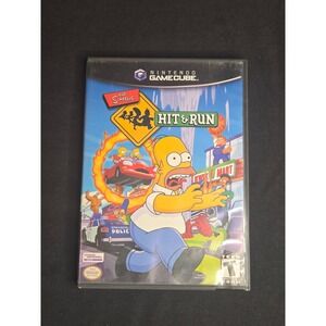 The Simpsons Hit & Run Nintendo GameCube CIB Complete DOL-GHQE-USA Black Label
